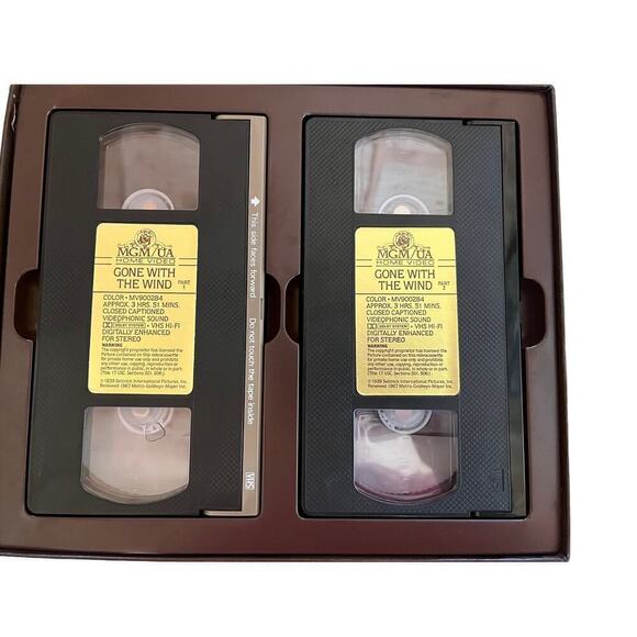 Gone with the wind VHS movie box set. MGM home video. MV900284 - Picture 2 of 4